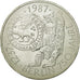 Coin, GERMANY - FEDERAL REPUBLIC, 10 Mark, 1987, Hamburg, Germany, MS(60-62)