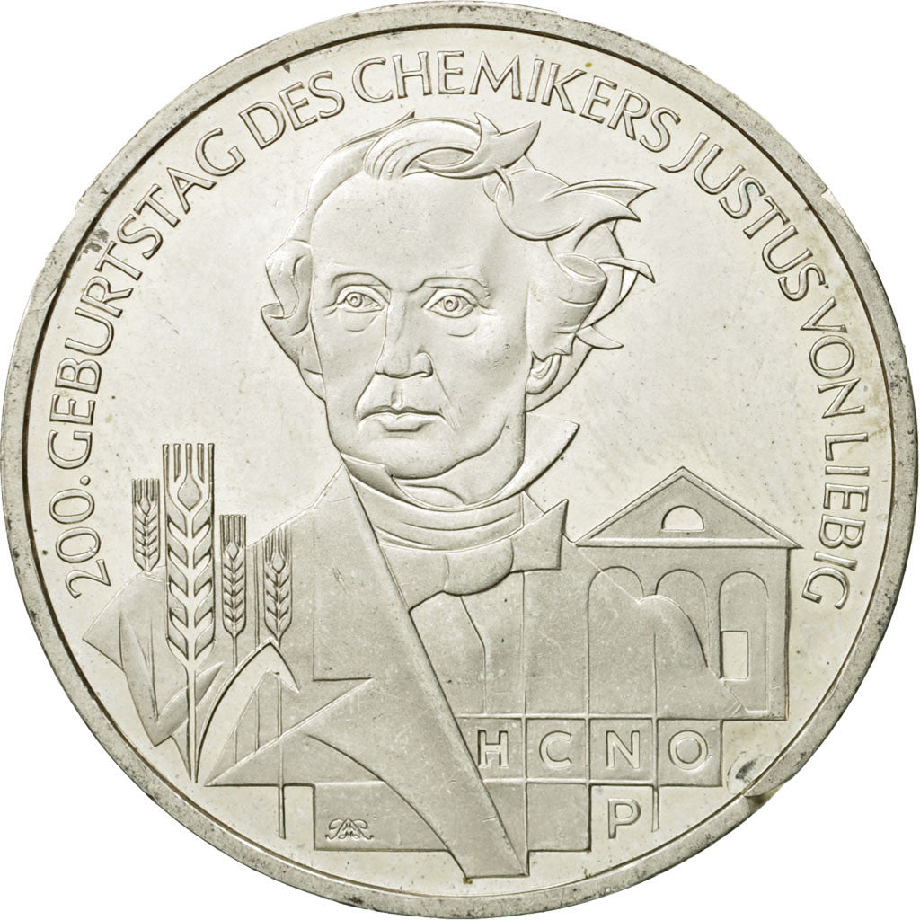 GERMANY - FEDERAL REPUBLIC, 10 Euro, 2003, MS(60-62), Silver, KM:222