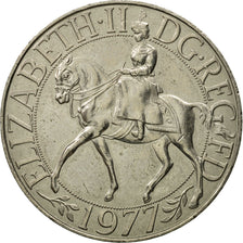 Coin, Great Britain, Elizabeth II, 25 New Pence, 1977, MS(63), Copper-nickel