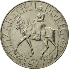Moneda, Gran Bretaña, Elizabeth II, 25 New Pence, 1977, SC, Cobre - níquel