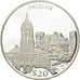 Monnaie, Liberia, 20 Dollars, Dublin, 2000, FDC, Argent