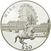 Moneta, Liberia, 20 Dollars, Vienne, 2000, FDC, Argento