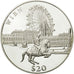 Moneta, Liberia, 20 Dollars, Vienne, 2000, FDC, Argento