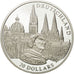 Moneda, Liberia, 20 Dollars, Germany, 2001, FDC, Plata