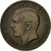 Munten, Servië, Milan I, 10 Para, 1879, ZF+, Bronze, KM:8