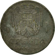 Moneta, Serbia, Dinar, 1942, BB, Zinco, KM:31
