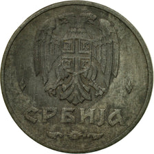 Coin, Serbia, 2 Dinara, 1942, EF(40-45), Zinc, KM:32