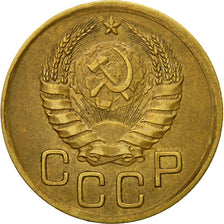 Coin, Russia, 3 Kopeks, 1939, Saint-Petersburg, EF(40-45), Aluminum-Bronze