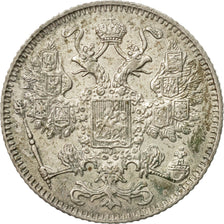Coin, Russia, Nicholas II, 15 Kopeks, 1916, Saint-Petersburg, EF(40-45), Silver