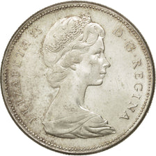 CANADA, Dollar, 1967, Royal Canadian Mint, KM #70, MS(63), Silver, 36, 23.07