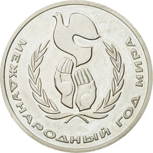Coin, Russia, Rouble, 1986, Saint-Petersburg, AU(55-58), Copper-nickel, KM:201.3