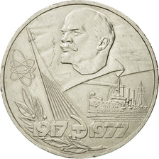 Coin, Russia, Rouble, 1977, Saint-Petersburg, AU(55-58), Copper-Nickel-Zinc