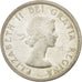 CANADA, Dollar, 1960, Royal Canadian Mint, KM #54, AU(55-58), Silver, 36, 23.20