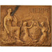 France, Medal, Ville de Dieppe, Delpech, AU(50-53), Bronze
