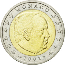 Monaco, 2 Euro, 2002, UNC-, Bi-Metallic, KM:174