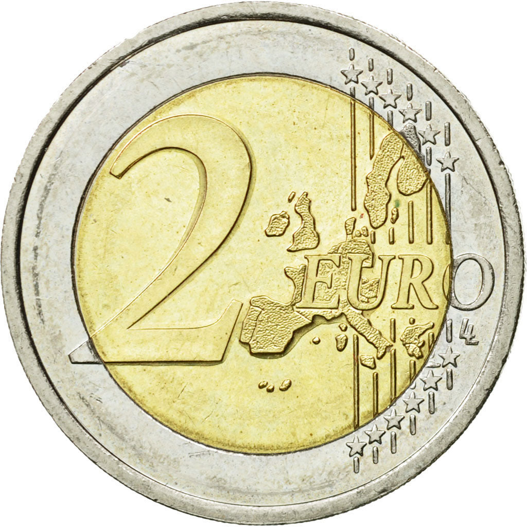 Monaco, 2 Euro, 2002, MS(63), Bi-Metallic, KM:174