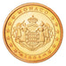 Monaco, Euro Cent, 2004, MS(65-70), Copper Plated Steel, KM:167