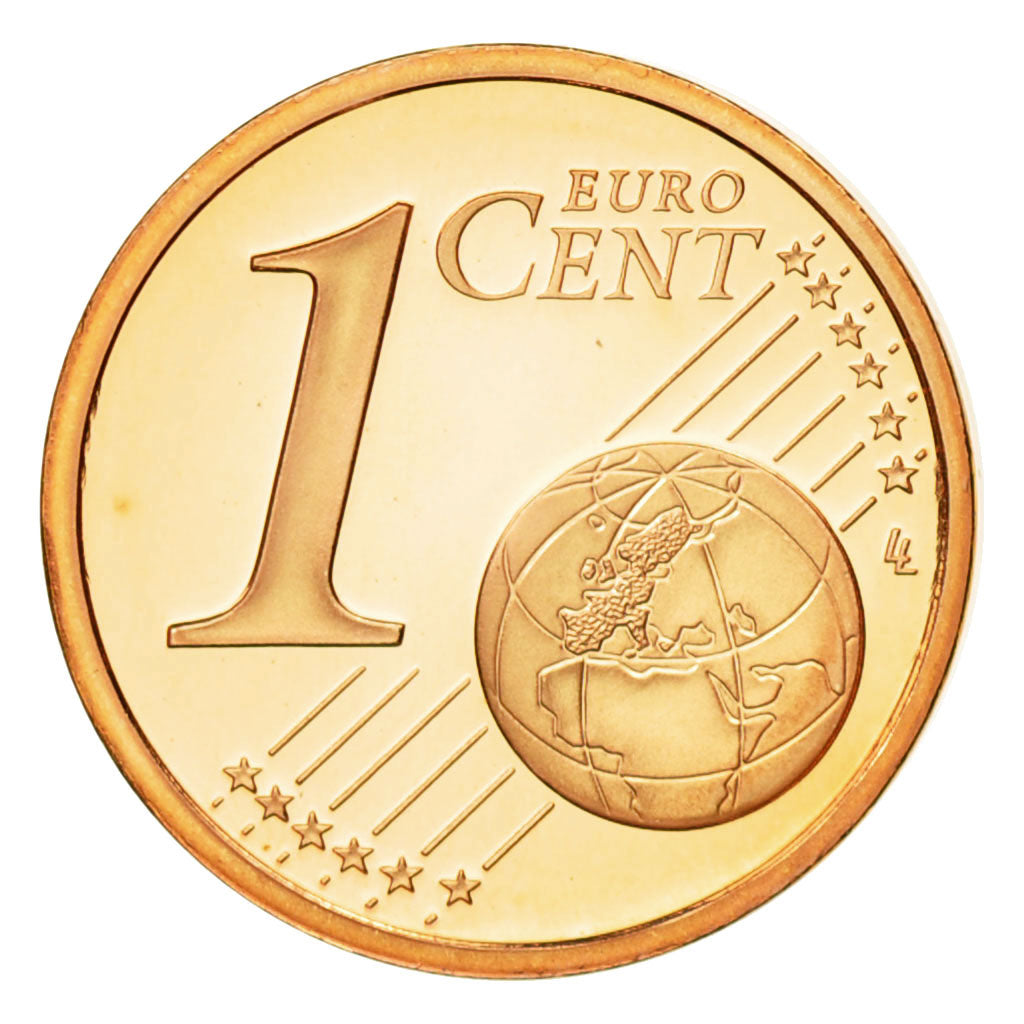 Monaco, Euro Cent, 2004, MS(65-70), Copper Plated Steel, KM:167