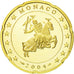 Monaco, 20 Euro Cent, 2004, STGL, Messing, KM:171