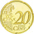Monaco, 20 Euro Cent, 2004, Paris, MS(65-70), Mosiądz, KM:171
