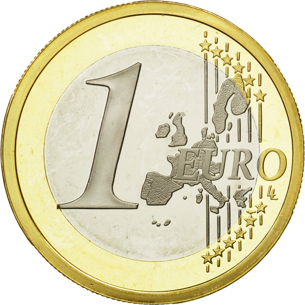 Monaco, Euro, 2004, MS(65-70), Bi-Metallic, KM:173