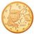 France, Euro Cent, 2009, MS(65-70), Copper Plated Steel, KM:1282