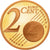 Francja, 2 Euro Cent, 2009, Paris, MS(65-70), Miedź platerowana stalą, KM:1283