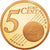 France, 5 Euro Cent, 2009, MS(65-70), Copper Plated Steel, KM:1284