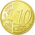 France, 10 Euro Cent, 2009, MS(65-70), Brass, KM:1410