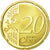 France, 20 Euro Cent, 2009, MS(65-70), Brass, KM:1411