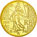 France, 50 Euro Cent, 2009, MS(65-70), Brass, KM:1412
