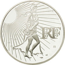 France, 15 Euro, 2009, MS(65-70), Silver, KM:1535