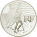 France, 15 Euro, 2009, MS(65-70), Silver, KM:1535