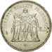Coin, France, Hercule, 50 Francs, 1975, Paris, AU(55-58), Silver, KM:941.1