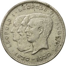 Coin, Belgium, 10 Francs-10 Frank, Deux / Twee Belgas, 1930, EF(40-45), Nickel