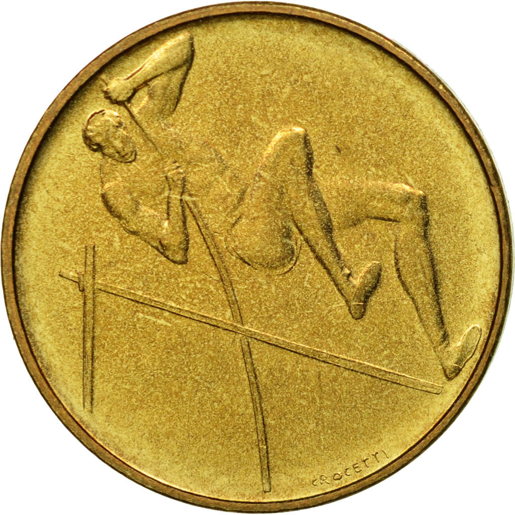 Münze, San Marino, 20 Lire, 1980, Rome, VZ+, Aluminum-Bronze, KM:106
