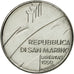 Coin, San Marino, 100 Lire, 1990, Rome, MS(63), Steel, KM:254