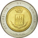 Coin, San Marino, 500 Lire, 1983, Rome, AU(55-58), Bi-Metallic, KM:153