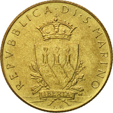 Monnaie, San Marino, 200 Lire, 1979, Rome, SUP+, Aluminum-Bronze, KM:96