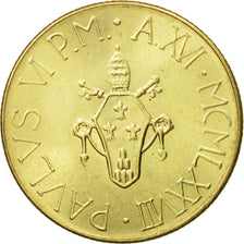 Coin, VATICAN CITY, Paul VI, 200 Lire, 1978, Roma, MS(63), Aluminum-Bronze