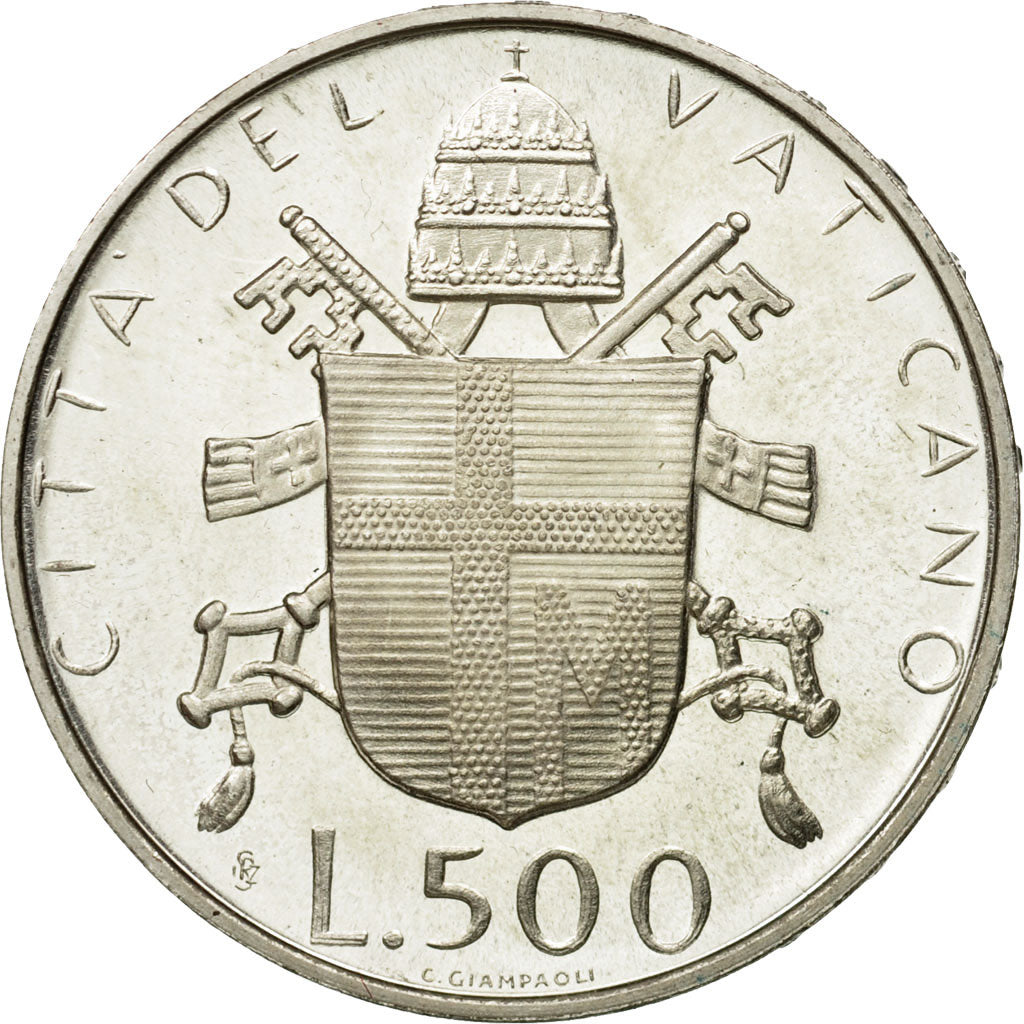 Moneta, CITTÀ DEL VATICANO, John Paul II, 500 Lire, 1979, Roma, SPL, Argento