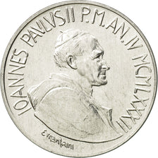Coin, VATICAN CITY, John Paul II, 10 Lire, 1982, Rome, MS(63), Aluminum, KM:161