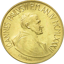 Coin, VATICAN CITY, John Paul II, 20 Lire, 1982, Roma, MS(63), Aluminum-Bronze