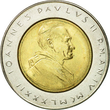 Monnaie, Cité du Vatican, John Paul II, 500 Lire, 1982, Roma, SPL, Bi-Metallic