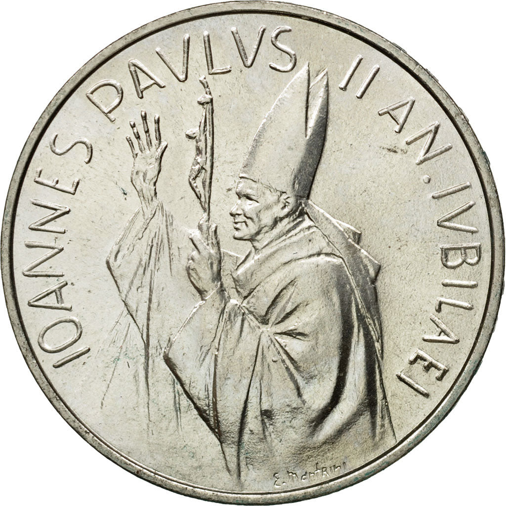 Coin, VATICAN CITY, John Paul II, 1000 Lire, 1983, Roma, MS(63), Silver, KM:169