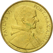Coin, VATICAN CITY, Paul VI, 20 Lire, 1968, Roma, MS(63), Aluminum-Bronze