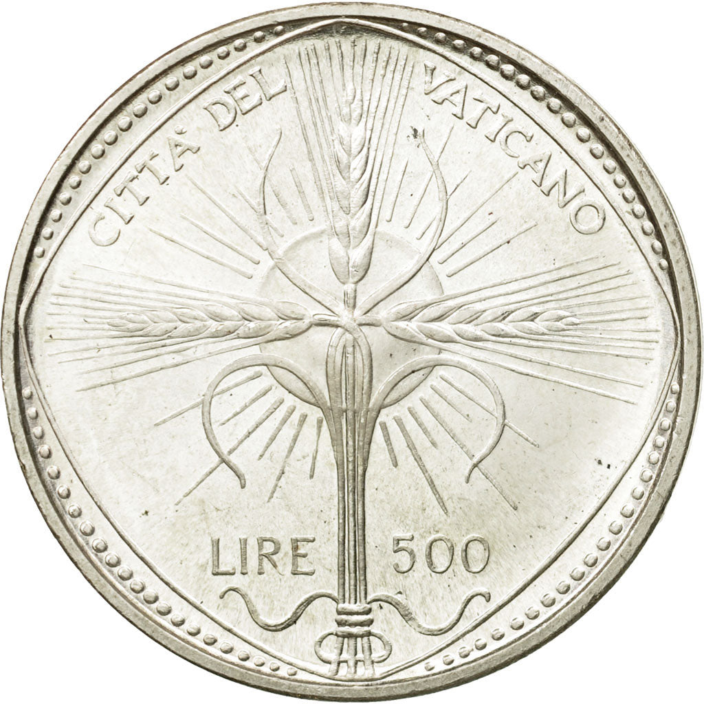 Monnaie, Cité du Vatican, Paul VI, 500 Lire, 1968, Roma, SPL, Argent, KM:107