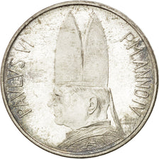 VATICAN CITY, 500 Lire, 1966, KM #91, MS(63), Silver, 29.3, 10.99