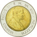 Coin, VATICAN CITY, John Paul II, 500 Lire, 1986, Roma, MS(63), Bi-Metallic