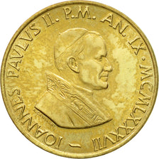 Coin, VATICAN CITY, John Paul II, 20 Lire, 1987, Roma, MS(63), Aluminum-Bronze